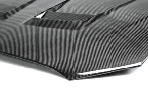 Mitsubishi Lancer Hood - Seibon - DV-Style - Carbon Fiber - `08-`15