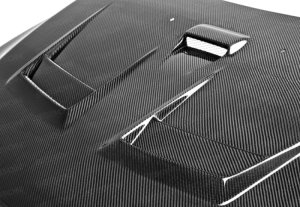 Mitsubishi Lancer Hood - Seibon - DV-Style - Carbon Fiber - `08-`15