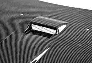 Mitsubishi Lancer Hood - Seibon - DV-Style - Carbon Fiber - `08-`15