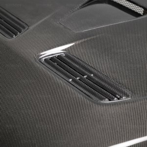 Mitsubishi Lancer Hood - Seibon - OEM Style Carbon Fiber - `08-`15
