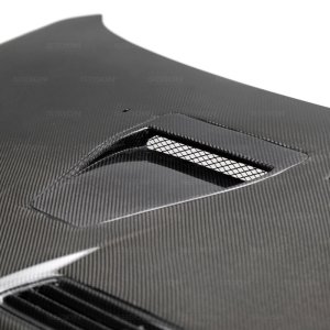 Mitsubishi Lancer Hood - Seibon - OEM Style Carbon Fiber - `08-`15