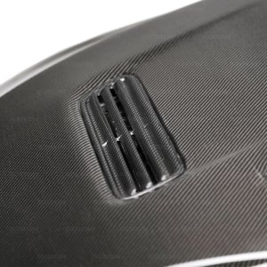 Mitsubishi Lancer Hood - Seibon - OEM Style Carbon Fiber - `08-`15