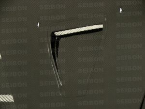 Mitsubishi Lancer Hood - Seibon - TS-style - Carbon Fiber - `08-`15