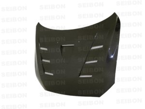 Mitsubishi Lancer Hood - Seibon - TS-style - Carbon Fiber - `08-`15