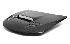 Subaru WRX Hood - Seibon - CWII-style - Carbon Fiber - `08-`14