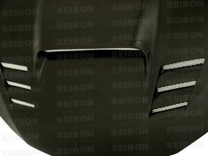 Subaru WRX Hood - Seibon - CWII-style - Carbon Fiber - `08-`14