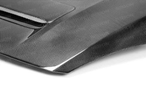 Mazda MazdaSpeed3 Hood - Seibon - OEM Style - Carbon Fiber - `10-`13