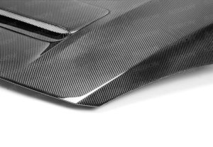 Mazda MazdaSpeed3 Hood - Seibon - OEM Style - Carbon Fiber - `10-`13