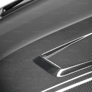 Mercedes-Benz C-Class Hood - Seibon - GT Style - Carbon Fiber - `12-`14 Mercedes-Benz C-Class Hood - Seibon - GT Style - Carbon Fiber - `12-`14