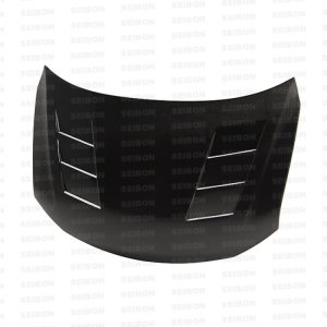 Scion tC Hood - Front - Seibon - TS-Style Carbon Fiber - Carbon Fiber - `11-`13 Scion tC Hood - Front - Seibon - TS-Style Carbon Fiber - Carbon Fiber - `11-`13