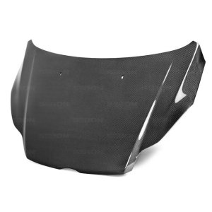 Ford Focus Hood - Seibon - OEM-Style - Carbon Fiber - `12-`13