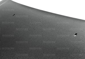 Ford Focus Hood - Seibon - OEM-Style - Carbon Fiber - `12-`13
