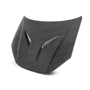 Hyundai Genesis Hood - Seibon - OE Carbon Fiber - Carbon Fiber - `12-`13