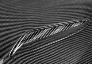 Hyundai Genesis Hood - Seibon - OE Carbon Fiber - Carbon Fiber - `12-`13