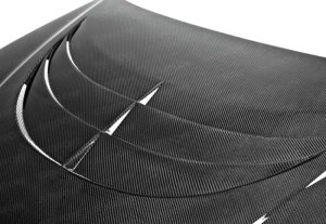 Hyundai Genesis Hood - Seibon - SC Carbon Fiber - Carbon Fiber - `12-`13