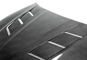 Hyundai Genesis Hood - Seibon - TS - Carbon Fiber - `12-`13