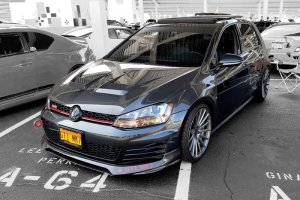 Volkswagen Golf Hood - Seibon - DV-Style - Carbon Fiber - `15-`20