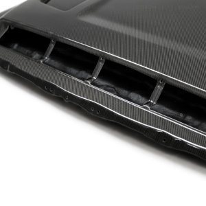 Toyota Tundra Hood - Seibon - TS-Style - Carbon Fiber - `14-`20