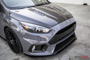 Ford Focus RS Hood - Seibon - RS-style - Carbon Fiber - `15-`18 Ford Focus RS Hood - Seibon - RS-style - Carbon Fiber - `15-`18