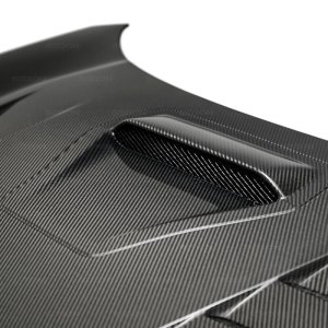 Honda Civic Type-R Hood - Seibon - TS-Style - Carbon Fiber - `17-`20