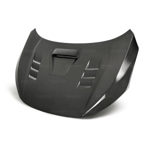 Honda Civic Type-R Hood - Seibon - TS-Style - Carbon Fiber - `17-`20