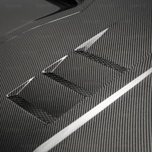 Honda Civic Type-R Hood - Seibon - TS-Style - Carbon Fiber - `17-`20