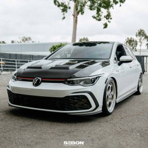 Volkswagen Golf R Hood - Seibon - DV-Style - Carbon Fiber - `22-`23 Volkswagen Golf R Hood - Seibon - DV-Style - Carbon Fiber - `22-`23