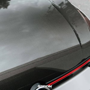 Volkswagen Golf R Hood - Seibon - OEM Style Carbon Fiber - `22-`23