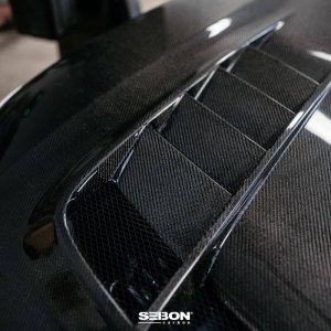 Honda Civic Type R Hood - Seibon - TV-Styler Double Side - Carbon Fiber - 2023+