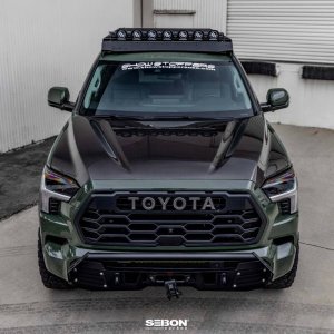 Toyota Tundra Hood - Seibon - OE Style Carbon Fiber - `22-`23