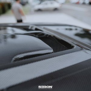 Toyota Tundra Hood - Seibon - RR-Style Carbon Fiber - `22-`24