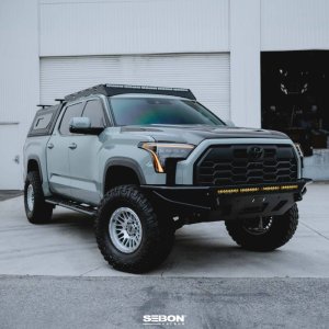 Toyota Tundra Hood - Seibon - RR-Style Carbon Fiber - `22-`24