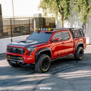 Toyota Tacoma Hood - Seibon - TS-Style - Carbon Fiber - 2024+