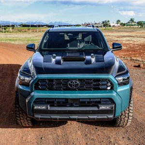Toyota Tacoma Hood - Seibon - TS-Style - Carbon Fiber - 2024+
