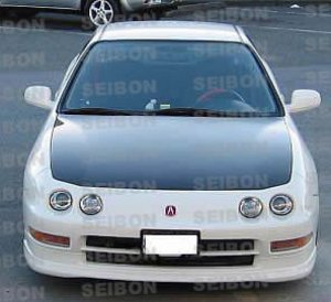 Acura Integra Hood - Seibon - OEM Carbon Fiber - Carbon Fiber - `94-`01