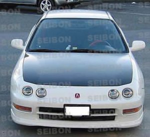 Acura Integra Hood - Seibon - OEM Carbon Fiber - Carbon Fiber - `94-`01