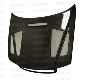 Audi A4 Hood - Seibon - ER - Carbon Fiber - `96-`01