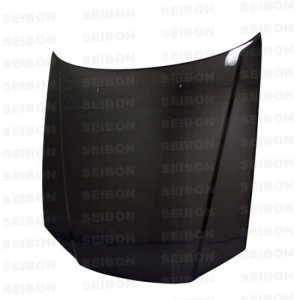 Nissan Skyline Hood - Seibon - OEM Carbon Fiber - Carbon Fiber - `99-`01