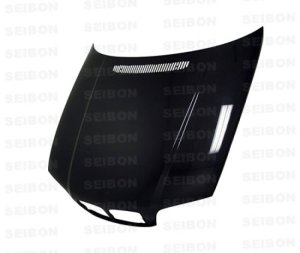 BMW E46 Hood - Seibon - OEM-Style - Carbon Fiber - `00-`03