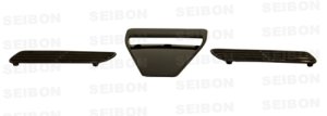 Mitsubishi Lancer Hood Scoop - Seibon - OEM-style - Carbon Fiber - `08-`15