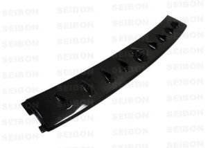 Mitsubishi Evolution Rear Spoiler - Seibon - Carbon Fiber Fin - `03-`07