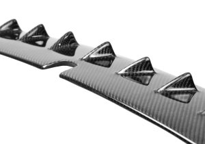 Mitsubishi Lancer Rear Spoiler - Seibon - SA-Style Carbon Fiber - `08-`15