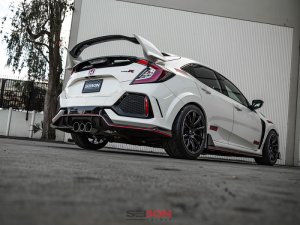 Honda Civic Type R Rear Lip - Seibon - OEM - Carbon Fiber - `16-`17