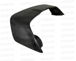 Mitsubishi Lancer Rear Spoiler - Seibon - OEM-style Carbon Fiber - `08-`15