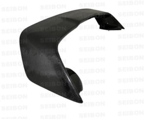 Mitsubishi Lancer Rear Spoiler - Seibon - OEM-style Carbon Fiber - `08-`15