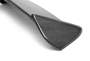 Subaru WRX Rear Spoiler - Seibon - STI-Style Carbon Fiber with LED Light - Carbon Fiber - `08-`14