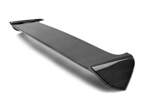 Subaru WRX Rear Spoiler - Seibon - OEM-style Carbon Fiber (Shaved, No 3rd Brake Light) - Carbon Fiber - `08-`14 Subaru WRX Rear Spoiler - Seibon - OEM-style Carbon Fiber (Shaved, No 3rd Brake Light) - Carbon Fiber - `08-`14