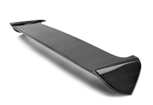 Subaru WRX Rear Spoiler - Seibon - OEM-style Carbon Fiber (Shaved, No 3rd Brake Light) - Carbon Fiber - `08-`14 Subaru WRX Rear Spoiler - Seibon - OEM-style Carbon Fiber (Shaved, No 3rd Brake Light) - Carbon Fiber - `08-`14