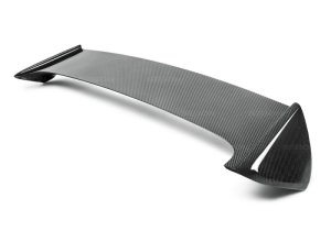 Subaru WRX Rear Spoiler - Seibon - OEM-style Carbon Fiber with LED Cutout - Carbon Fiber - `08-`14
