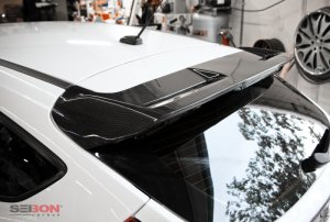 Ford Focus Rear Spoiler - Seibon - OEM Style - Carbon Fiber - `12-`13